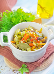 baked vegetables