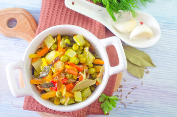 baked vegetables