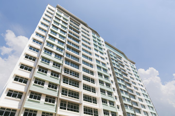 Fototapeta na wymiar new Singapore Government apartments