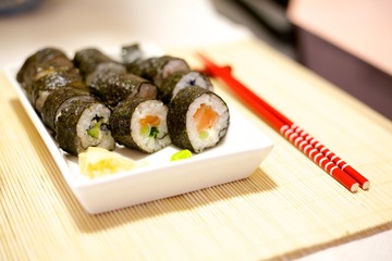 Home made sushi