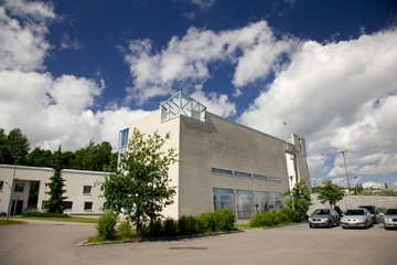 Fototapeta premium Modern church building