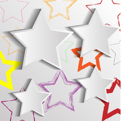 Grunge Abstract Geometrical Design