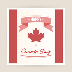 Canada day card