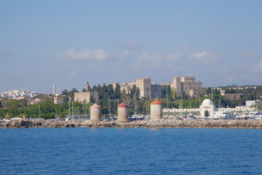 Blick auf Rhodos-Stadt