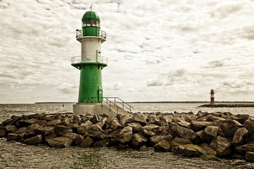 Leuchttürme in Rostock-Warnemünde