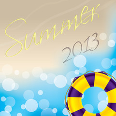 Summer wallpaper design