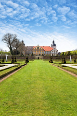 Fototapeta na wymiar Castle Hundisburg w Magdeburg, Niemcy