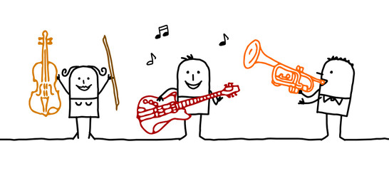 3 musicians