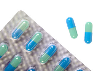 Capsules and pills container