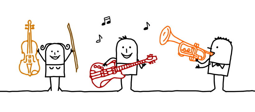 3 musicians