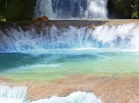 Jamaica. Dunn's River Waterfalls