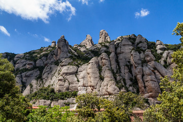 Montserrat mountains