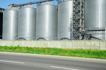 Fototapeta premium elevator located near the road