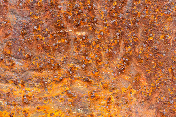 Rusty metal texture