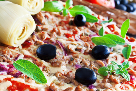 Pizza - Thunfisch