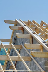 construction et pose de la charpente