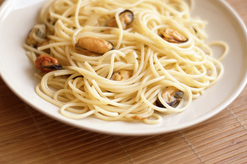 pasta with seafood