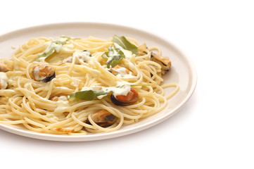 pasta with seafood
