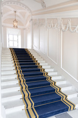 Stairwell in the Polish palace. Royal castle in Warsaw © Marcin Chodorowski