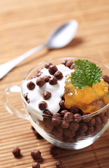Cereal chocolate balls