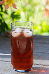back yard ice tea