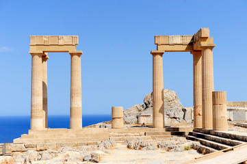 Ruins of ancient temple