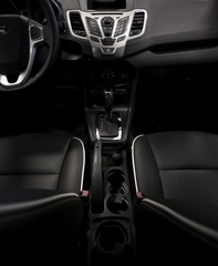 Dark Vehicle Interior