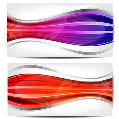 abstract background with waves and lines