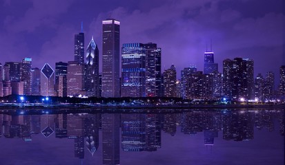 Obraz na płótnie Canvas City of Chicago