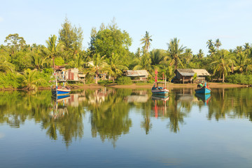 The fishing village