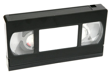 Obraz premium Video tape on white