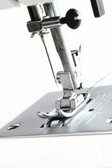 Foot and Needle of Sewing Machine
