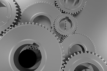 Silver Tech Background