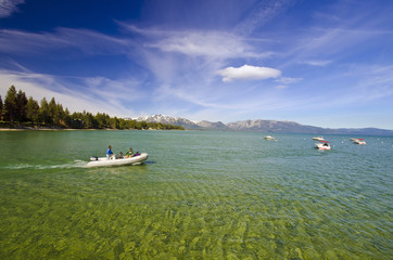 Lake Tahoe At California USA