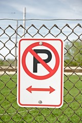 No Parking Sign