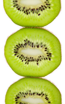 Green kiwi background