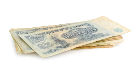 old soviet money, russian rubles