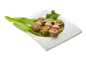 Anchovy rolls