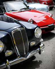 Fototapeta na wymiar vintage cars