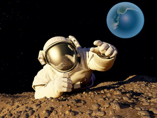 Obraz premium The astronaut