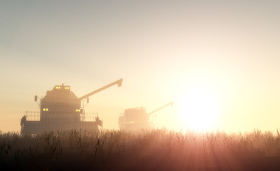 machine for harvesting