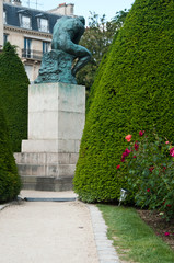 Le penseur de Rodin à Paris