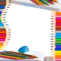 Cadre rentrée scolaire