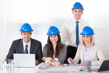 Architect Working On Project