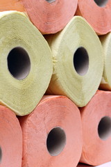 colorful toilet paper