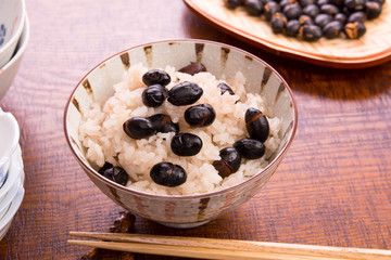 黒豆ご飯