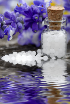 Globuli homeopathy water