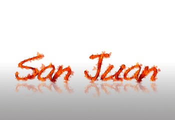 San Juan night. - obrazy, fototapety, plakaty