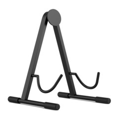 guitar stand isolated on white background
