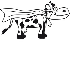 Super Cow Cartoon